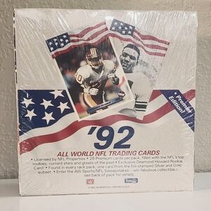 1992 NFL Trading Cards - Never Opened